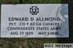 Pvt Edward D. Allmond