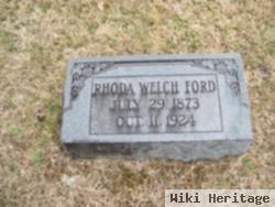 Rhoda Ann Welch Ford