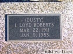 I Loyd "dusty" Roberts