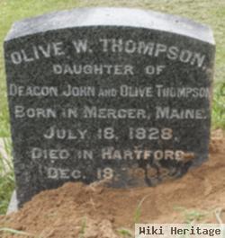 Olive W. Thompson