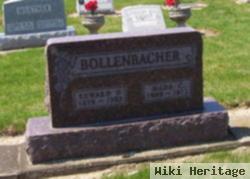 Edward Daniel "ed" Bollenbacher