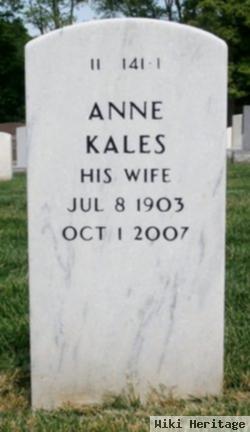 Anne Kales Cowles