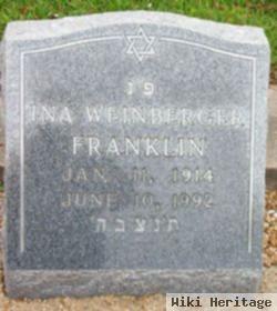 Ina Weinberger Franklin