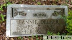 Fannie Burden Decker