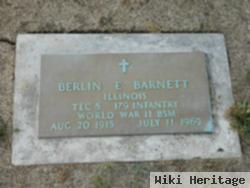 Berlin E. "bob" Barnett