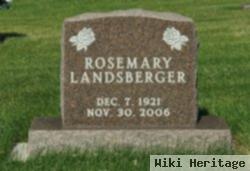 Rosemary Landsberger