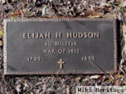 Elijah H Hudson