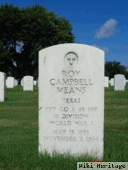 Roy Campbell Means