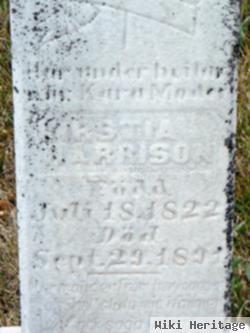 Kirstia Maria "kerstia" Andreasdotter Harrison