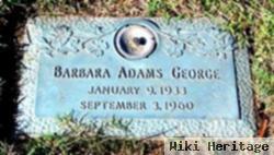 Barbara Jean Adams George