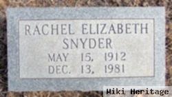 Rachel Elizabeth Brown Snyder