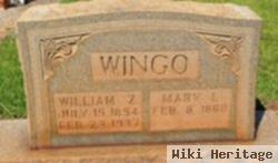 William Zachariah Wingo