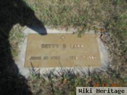 Betty E. Barr