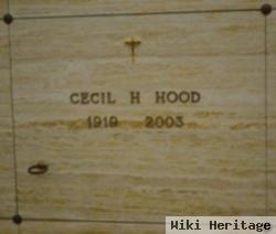 Cecil H Hood