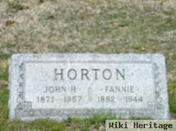 Frances "fannie" Reeves Horton