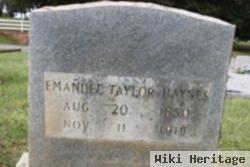 Emanuel Taylor Haynes