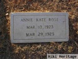 Annie Kate Rose