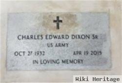 Charles E. "bud" Howard Dixon, Sr