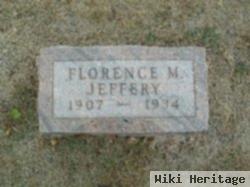 Florence M Jeffery