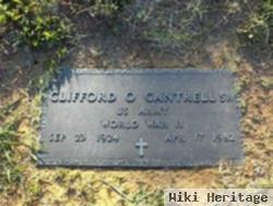 Clifford Odean Cantrell, Sr