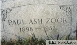 Paul Ash Zook