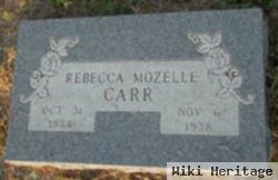 Rebecca Mozelle Carr