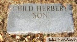 Infant Son Herbert