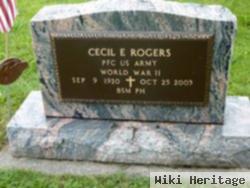 Cecil E Rogers