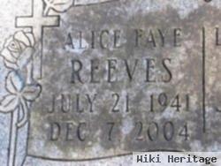 Alice Faye Reeves