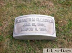 Elizabeth Matilda Walker Clevenger