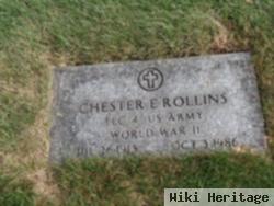 Chester E. Rollins