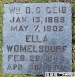 Ella Womelsdorf Geib