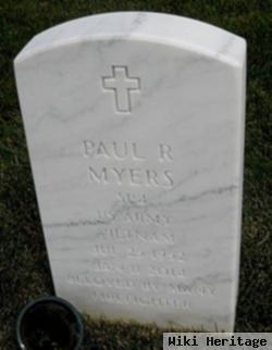 Paul Ronald Myers