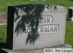 Maria Margaretha Ackerman Klein