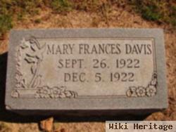 Mary Francis Davis