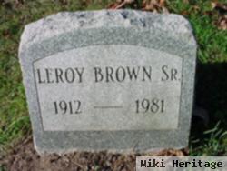 Leroy Brown, Sr