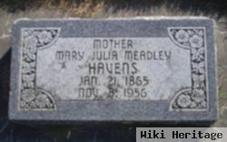 Mary Julia Meadley Havens