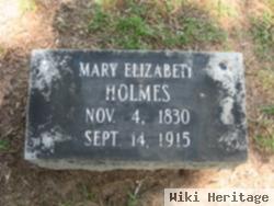 Mary Elizabeth Lowery Holmes