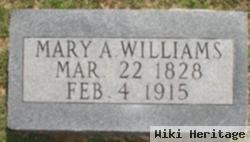 Mary A Williams