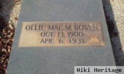 Ollie Mae Miles Bowen