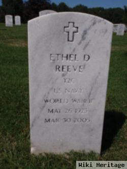 Ethel D Reeve