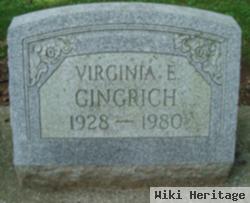 Virginia E Gingrich