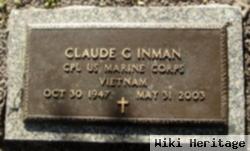 Claude G Inman