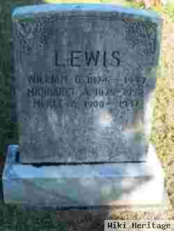 Margaret A Dixon Lewis