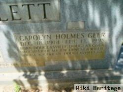 Carolyn Holmes Geer Collett