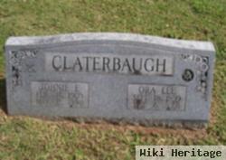 Ora Lee Claterbaugh