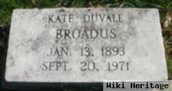 Kate Duvall Broadus