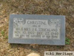 Myrtle Christine Strickland