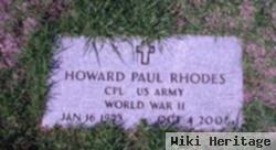 Howard Paul Rhodes