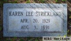 Karen Lee Strickland